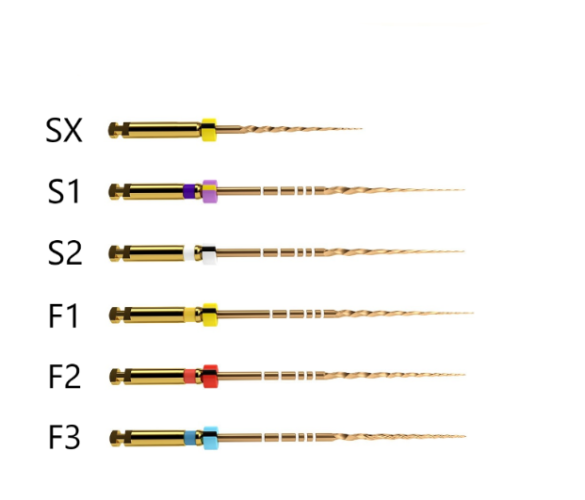 Протейпер  GOLD машинный ассорти стерильный (6 шт.), (Dentsply)